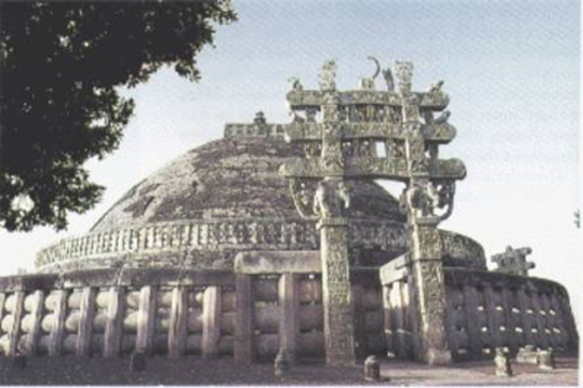 the end of the Mauryan Empire (BCE)