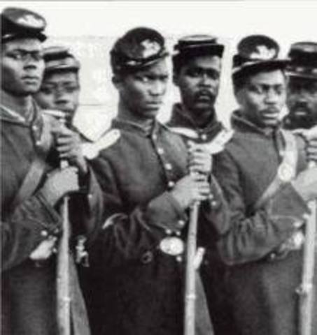 Congress Allows Enlistments of Blacks into Union Army