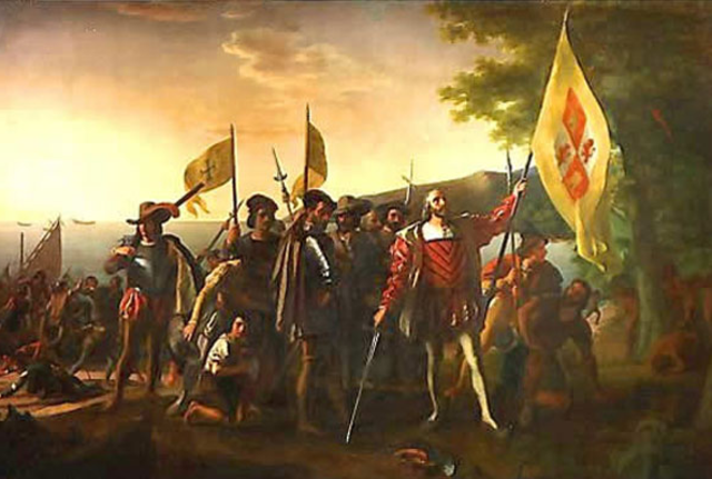 Columbus Discovers America