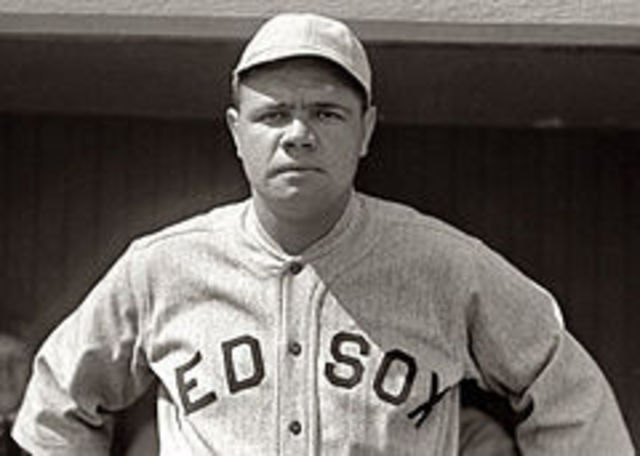 Babe Ruth sold to the Boston Red Sox