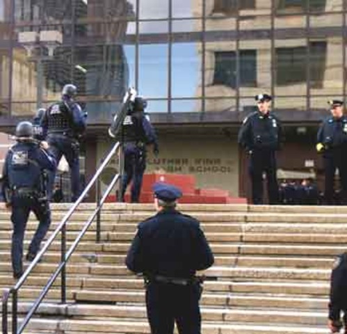 New York, N.Y. at Martin Luther King Jr. High School