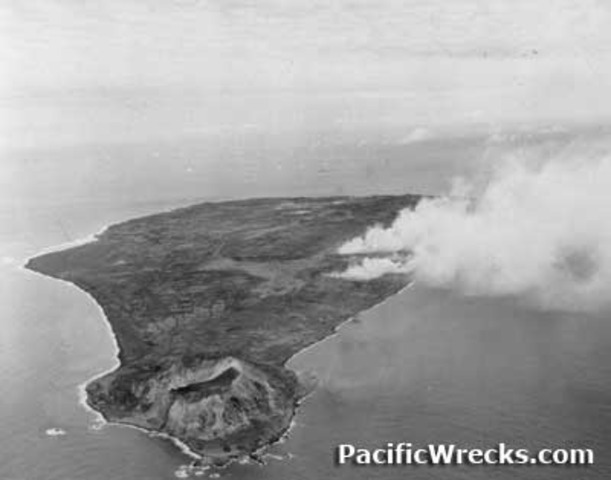 U.S. Starts Bombing Iwo Jima
