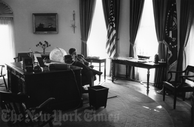 Takes oath of Office.