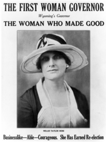 Nellie Tayloe Ross First Female Governor