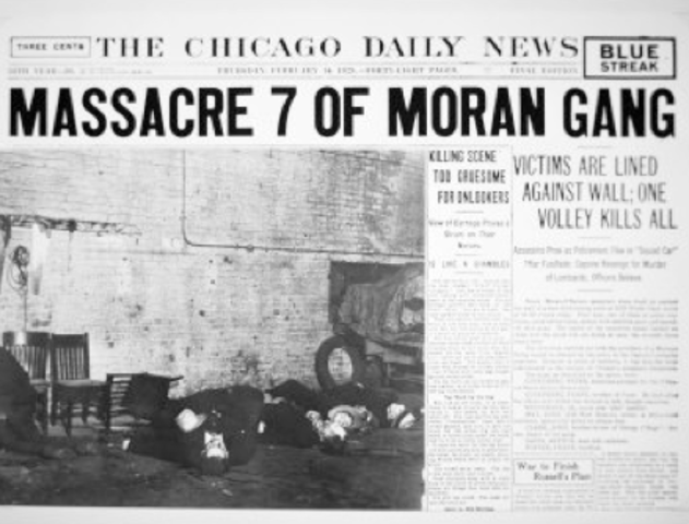 The Saint Valentine’s Day massacre