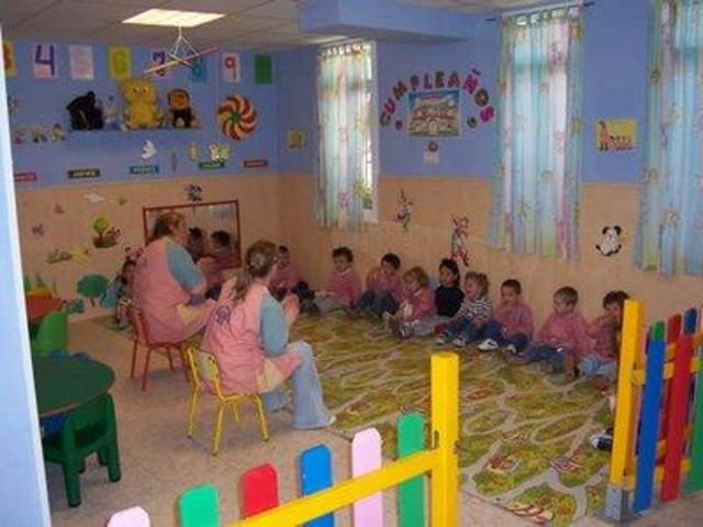 Entro en la guardería