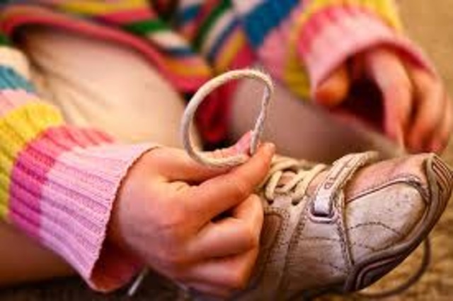 Learned how to Tie my shoes (Biosocial)