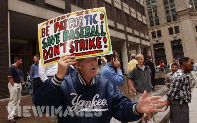 Major League Baseball Strike