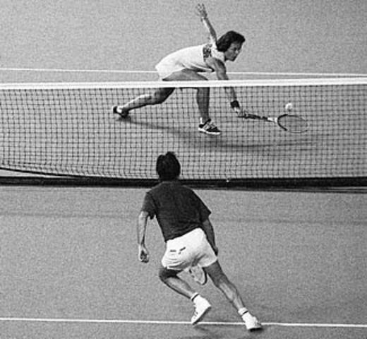 Billy Jean King vs. Bobby Riggs Battle of the Sexes
