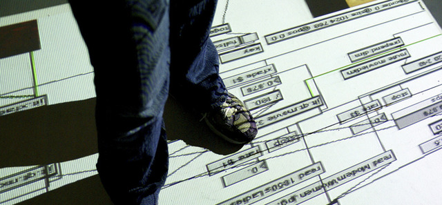 workshop "Max msp - Fast approaches in algorithmic sound" @ Fiber Festival in Amsterdam. NL