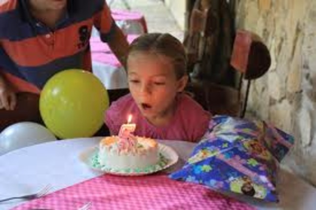 Su quinto cumpleaños