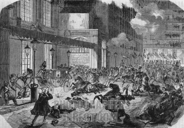 Napoleon escapes an assassination attempt