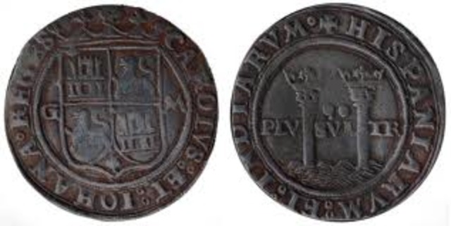 MONEDA DE CARLOS Y JUANA