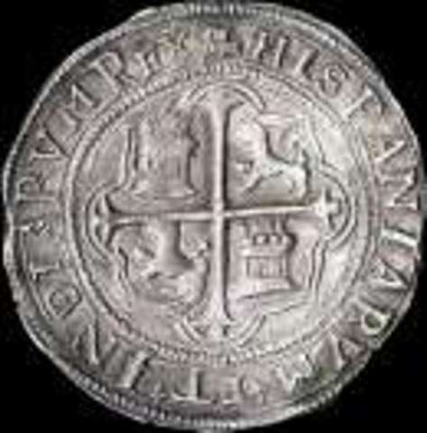 Moneda de Carlos y Juana