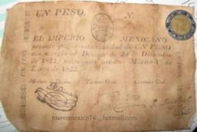 BILLETE DEL PRIMER IMPERIO