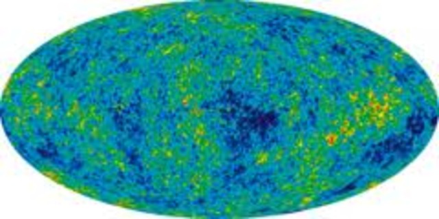 American astronomers Amo Penzias and Rovert Wilson stumble upon cosmic microwave backround radiation while testing a highly sensitive antenna