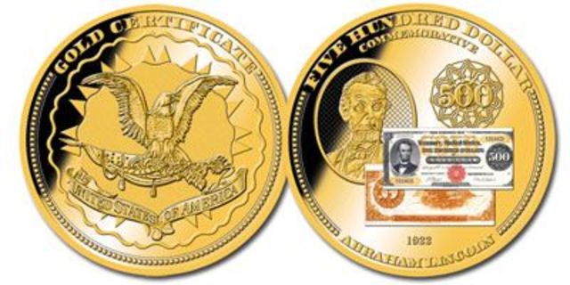 Gold Certificates