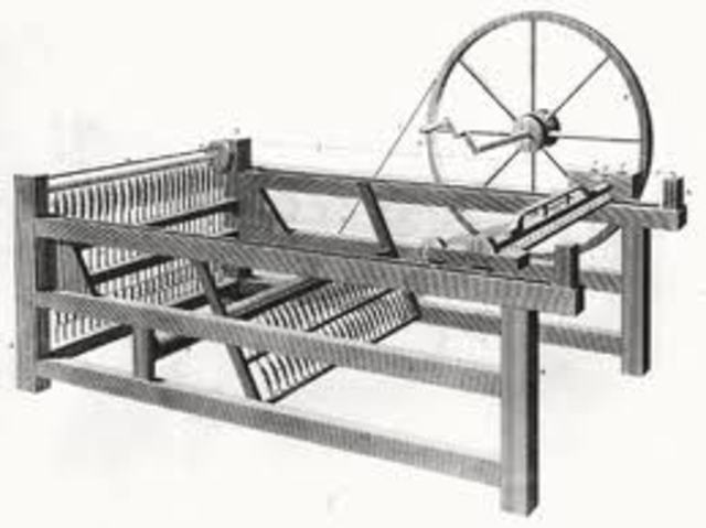 James hargreaves invents the spinning jenny.