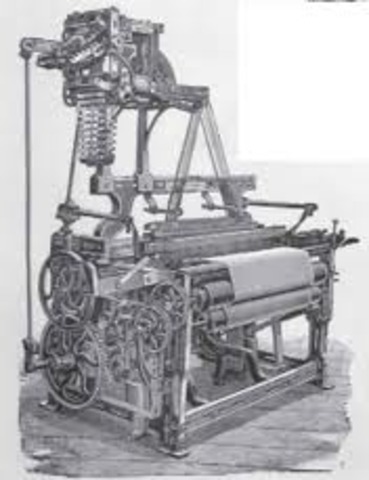 Edmund Cartwright invents the power loom