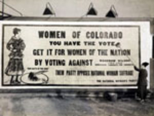 Colorado Grants Women Voting Rights