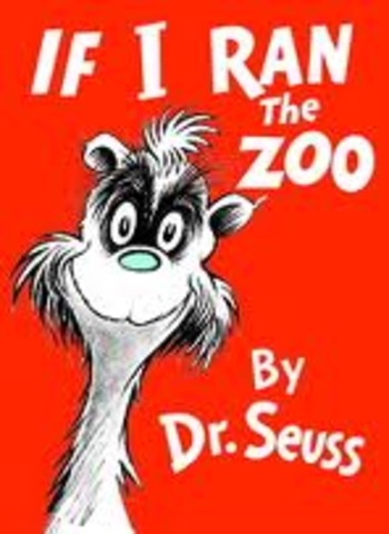 His Book "If I Ran the Zoo" is published