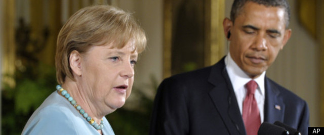 Obama / Merkel meeting