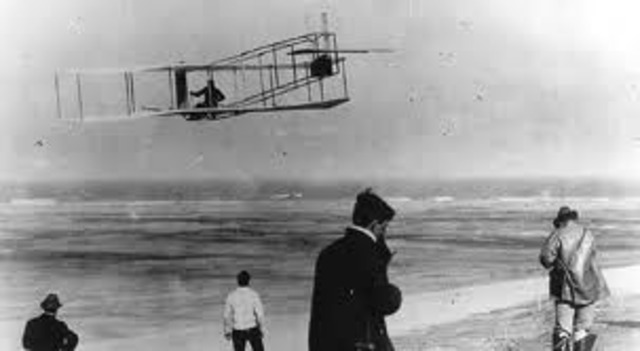 Wright Brother invent modern flight.