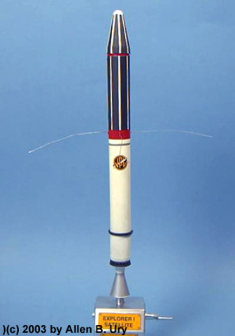 Explorer 1 going to space