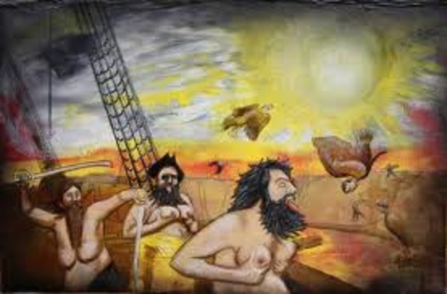 Sirens' encounter 1191 BC