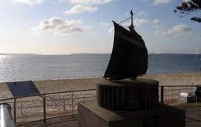 first fleet arivesa at botany bay