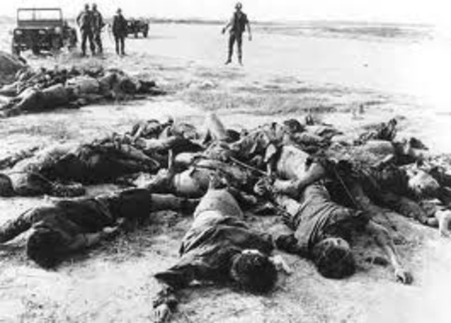 Vietminh  defeat French at Dien Bien Phu; Geneva Accords are signed in Paris