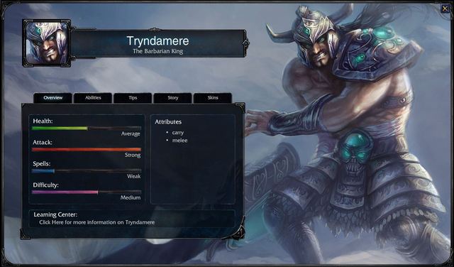 Tryndamere try out