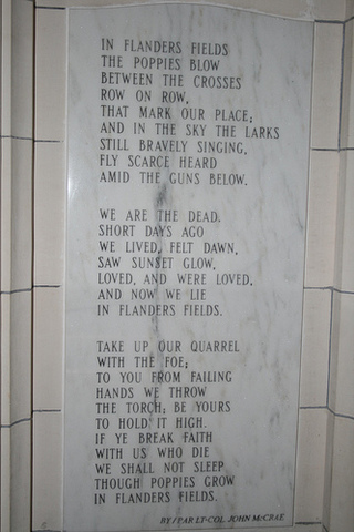 "In Flander's Fields