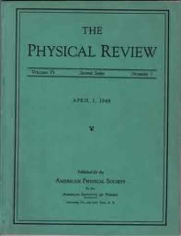 Gamow - "Orgins of Chemical Elements" - basis of modern big bang theory