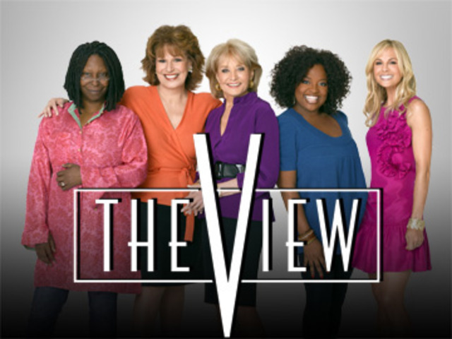 Visits "The View" to perform and be interviewed.