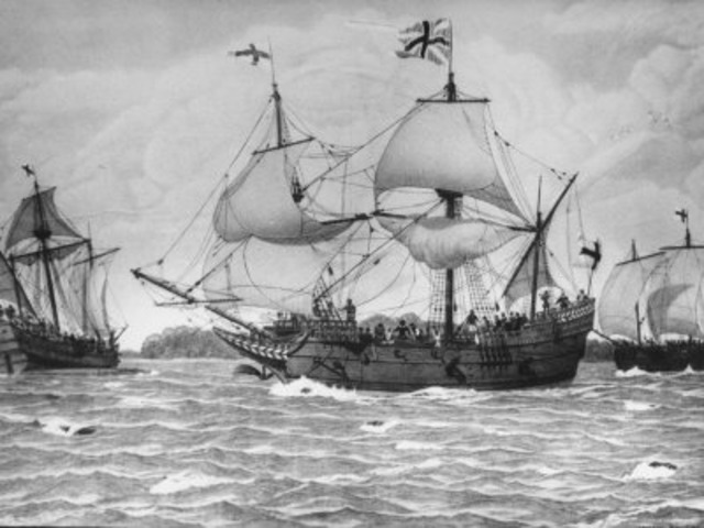 English Settlers Arrive in America