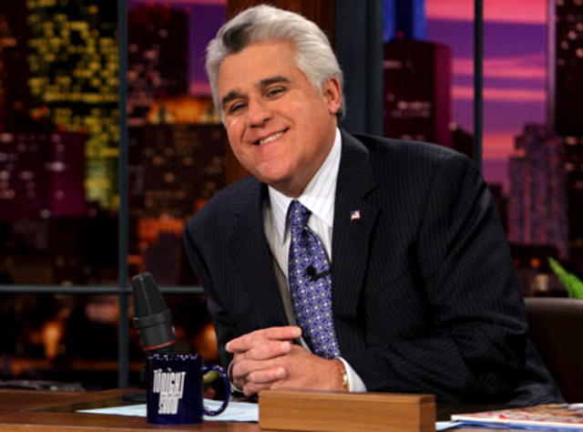 Appears on "The Tonight Show With Jay Leno."