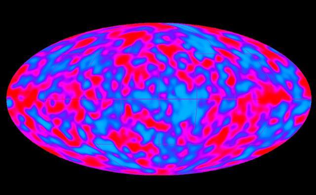 American astronomers arno penzias and robert wilson stumble upon cosmic microwave background radiation while testing a highly sensitive antenna.  Because scientists see this leftover energy from hot, early universe everywherre they look, it is convincing