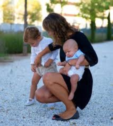 ya con mis dos hermosos hijos