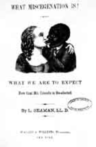 Black-White Marrages Outlawed