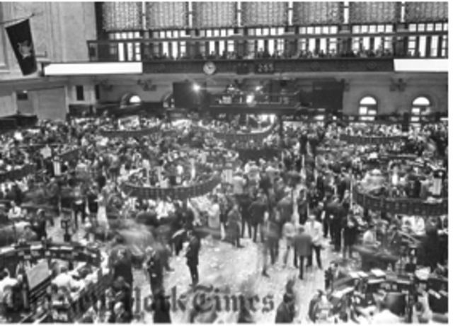 "Black Tuesday" Stock Market Crash