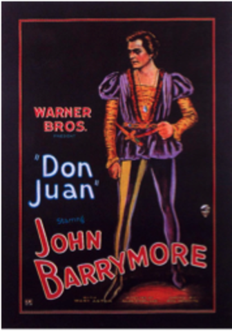 First movie with sound! - Don Juan