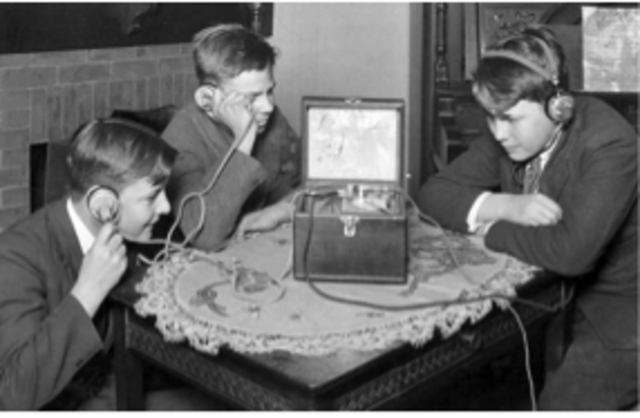 First commercial radio stations