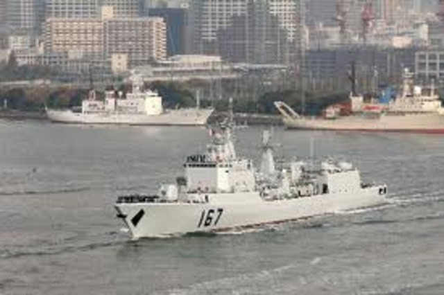 US warships visit japan