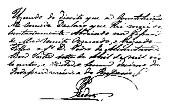 Abdicação de D. Pedro I