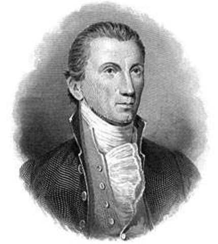 James Monroe becomes 5th president
