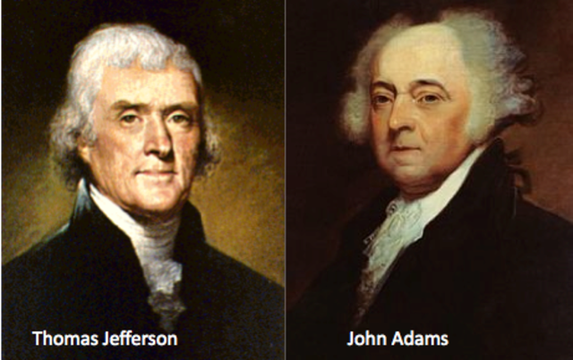 The Pass of Two Great Founding Fathers