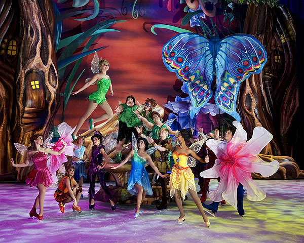 TinkerBell comes to life in Peter Pan
