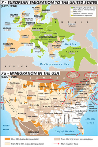 More Europeans Move to America