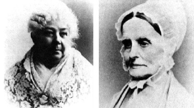 Lucretia Mott & Elizabeth Stanton attended World Anti Slavery Convention in London